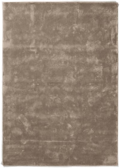 DÉJA Living Vloerkleed 250x350cm - Laagpolig Lichtbruin Tencel - Roke