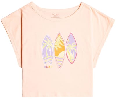 Roxy Rock With U B T-shirt Met Korte Mouwen Oranje 16 Years Meisje