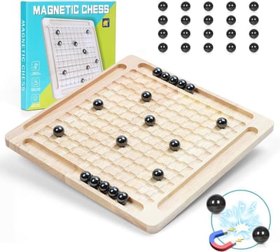 Draagbaar magnetisch schaakspel voor volwassenen en kinderen - Ideaal voor reizen en feestjes