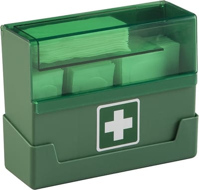 HEKA Pleisterdispenser - Pleisterautomaat met wandbeugel en bevestigingsmateriaal