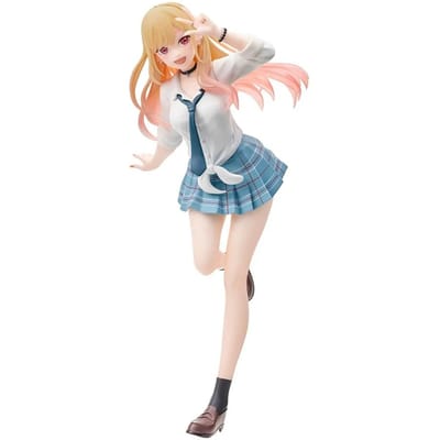 My Dress-Up Darling 12cm Anime Figuur Zwart Dienstmeisje Outfit Kitagawa Marin Actiefiguur Shizuku Kuroe Figuur Model Speelgoed blue