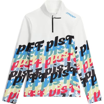 Spyder Vivid Sweatshirt Met Halve Rits Wit XL Vrouw
