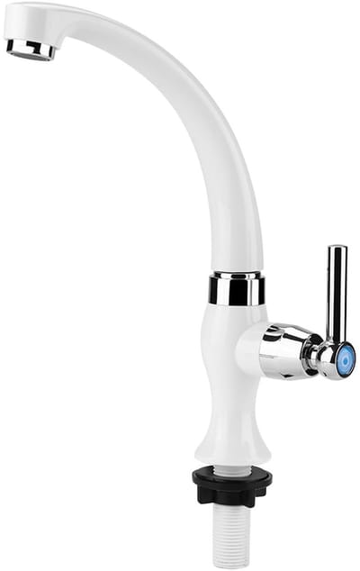 Byshayne- Keukenkraan met koud water - G1/2 aansluiting - Eenvoudig te installeren - Enkele hendel - Waterbesparend - Geschikt voor wastafel - Faucet