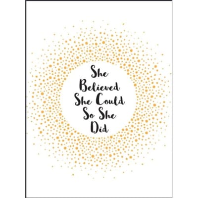 She Believed She Could So She Did - Summersdale Publishers