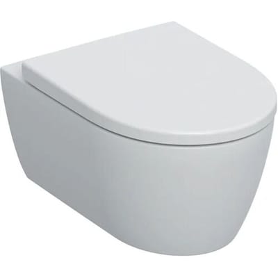 Geberit iCon wall-mounted WC washdown set with WC seat closed form 501.663.JT.1