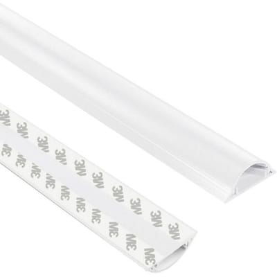 TRU COMPONENTS Kabelbrug 1572567 PVC Wit Aantal kanalen: 1 1000 mm Inhoud: 1 m