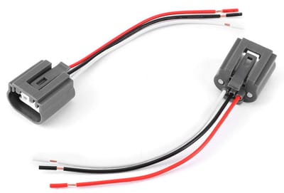 Allecto - Light Socket Harness - H13 Connector - Hittebestendig ontwerp - 2 Stuks - LED Plug - Ideaal voor autoverlichting - Geschikt voor H13 lampen