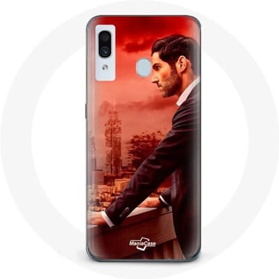 Coque pour samsung galaxy A30 Lucifer Morningstar Saison 5 Série