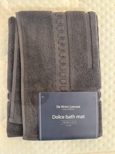 De Witte Lietaer Dolce badmat dark grey 60/70cm