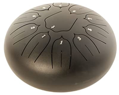 Stalen Tong Trommel 10" - Handpan met Mix Toon D voor Meditatie