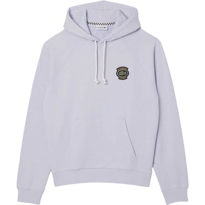 Lacoste Heren-hoodie met Heritage-logo (Blauw)
