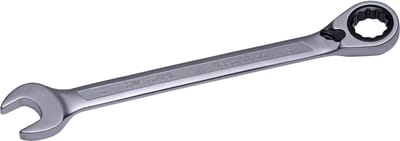 SW-Stahl 03520L-22 ringratelsleutel 22 mm met schakelhendel voor rechts- en linksdraaiend I 72 tanden I steeksleutel met ringratel I ringratel steeksleutel SW 22