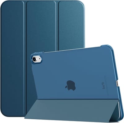 Slank en stijlvol hoesje voor iPad 10e generatie 2022, 10.9 inch, met Touch ID ondersteuning, Auto Wake/Sleep functie en transparante achterkant
