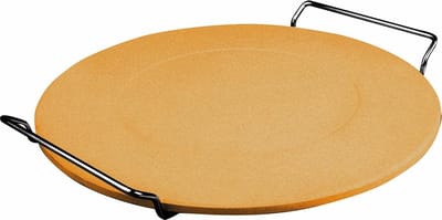 Ibili 778333 Pierre pour Pizza avec support 33 cm