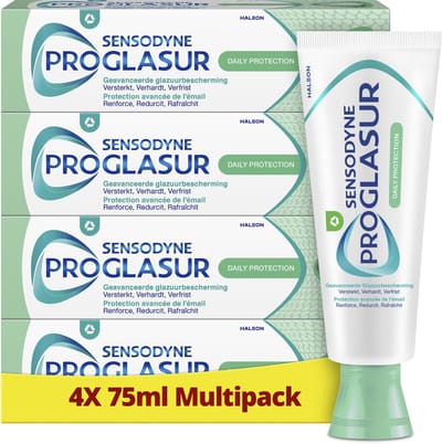 Sensodyne - Tandpasta - Pro Glasur - Daily Protection - 75ml x 4