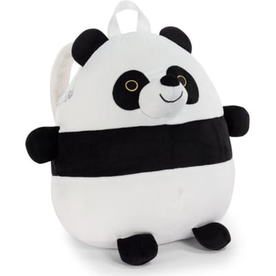 Noxxiez Knuffel Rugzak Panda - Schattige Rugzak voor Kinderen