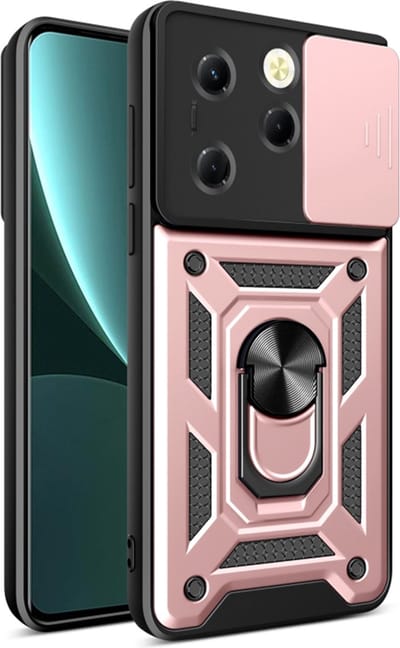 Hoes voor Tecno Spark 20 Pro / Infinix Hot 40 / Hot 40 Pro, Techsuit, CamShield, Roze
