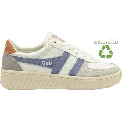 Gola damessneaker Grandslam Trident wit lavendel