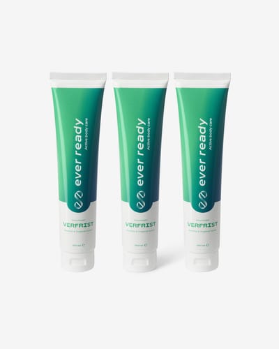 Ever Ready Douchegel - Verkoelend & Verfrissend - 100% Natuurlijke Bodywash - Hydraterende Shower Gel met Menthol - pH-Neutral & Huidvriendelijke Wasgel - Shampoo voor Mannen en Vrouwen - Tropische Geur - 3x200ML