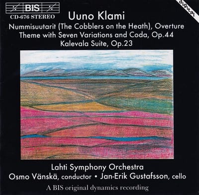 Jan-Erik Gustafsson, Lahti Symphony Orchestra, Osmo Vänskä - Klami: Nummisuutarit (CD)