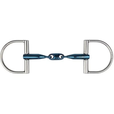 Verdun paardenbit voor double break Metalab Eco Blue