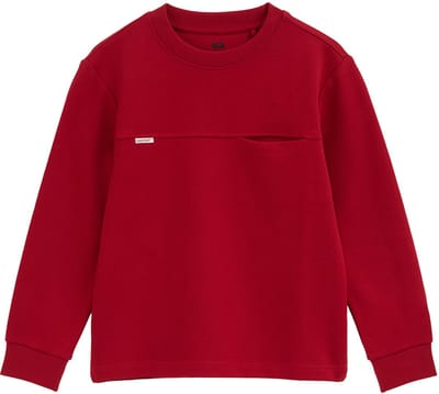 WE Fashion Jongens T-shirt met structuur