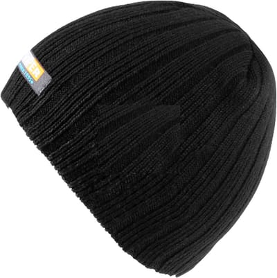 Viper Beanie – Gebreide Wintermuts – Zwart Onesize