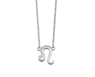 Leeuw Ketting Zilver Zodiac ZN008S