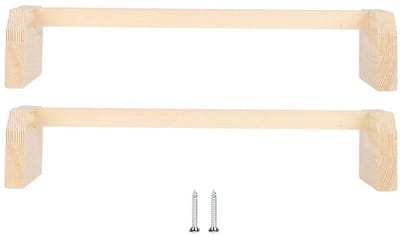 Dailygoods- Kippenbaars Grote Houten - Zitstok - Kippenbaars voor Roosting - Dierenbenodigdheden - 2 Stuks - Training Rusten