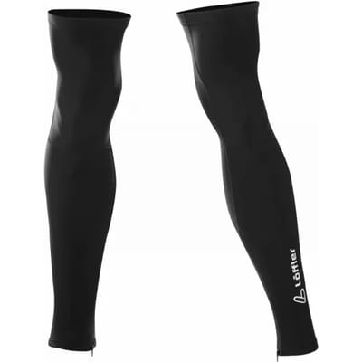 Löffler Beenwarmers Thermo Nylon/elastaan Zwart Maat S