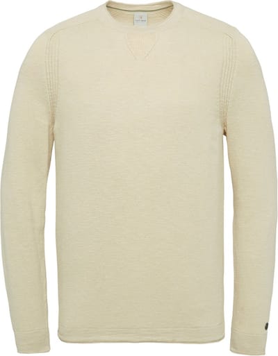Cast Iron trui beige effen - 3XL