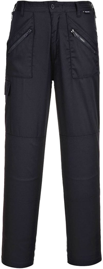 Portwest Dames Action Broek S687 - Zwart Lang - S
