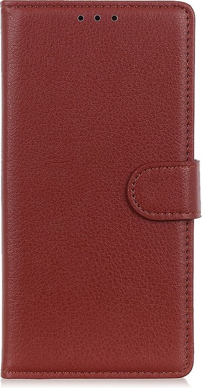 Coverup Hoesje - Geschikt voor Nokia 1.4 Hoesje - Coverup Book Case - Bruin