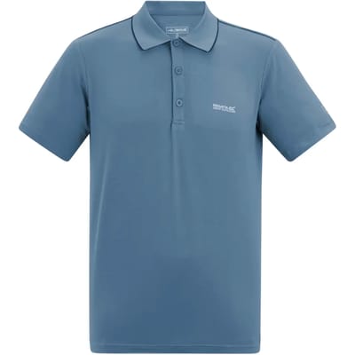 Heren Maverik stretchlogo-polo