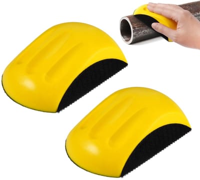 Schuurblok Klittenband Handschuurmachine, Schuurblok Muisvormig, 5 Inch Klittenband Handschuurblok, Polijstschijf Polish Voor Doe-Het-Zelf Houtbewerking, Meubelrestauratie En Autocarrosserie