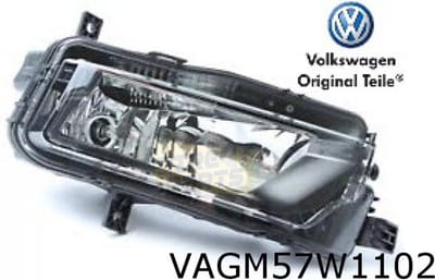 Volkswagen Caddy (2K) (7/2015-12/2020) mistlamp Rechts (met statische bochtverlichting) Orgineel! 2K5941662D