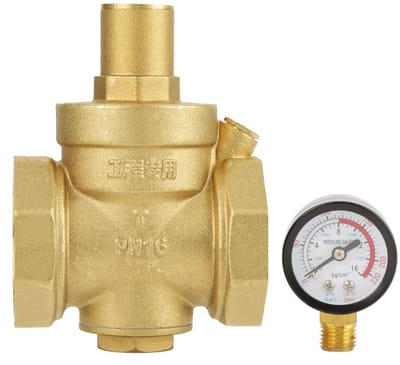 Dailygoods- Drukregelklep 2 Inch - Verstelbaar - Drukregelaar Water - Drukregelaar Gasfles - Drukregelaar Compressor - Hoge druk tot 1.6 MPa