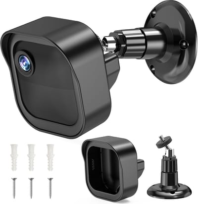 Camera Muurbeugel - Bevestiging Houder - Veiligheid Buiten - 360 Graden Verstelbaar - 1 Pack - Zwart