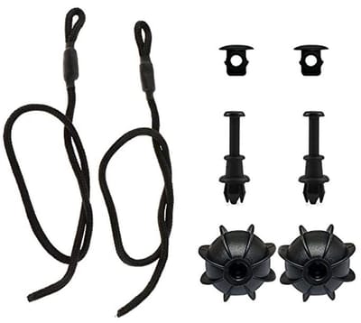 Set van 2 Universele Kofferbakbevestigingsriemen voor VW Golf en Audi A3 - 50 cm