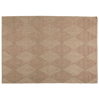 vidaXL - Binnen- - en - buitenkleed - AGIRA - Naturel - 170 - x - 120 - cm - Polyester