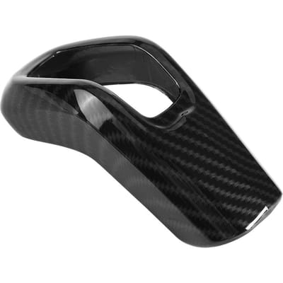 Auto Pookknop Cover Trim in Koolstofvezelstijl voor Land Rover Range Rover Sport 20142017 black