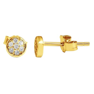 AKZENT Akzent damesoorbel "Romy" van 925 Sterlingzilver, gerhodineerd, duurzaam