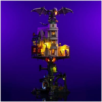 LMB 2.0 - Verlichtingsset geschikt voor LEGO® 76417 Harry Potter Gringotts Tovenaarsbank - Collector's Edition