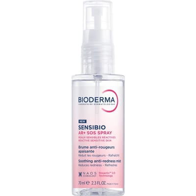 Bioderma Sensibio AR+ SOS Spray - Soothing Anti-Redness Mist for Sensitive Skin Prone to Redness 70ml