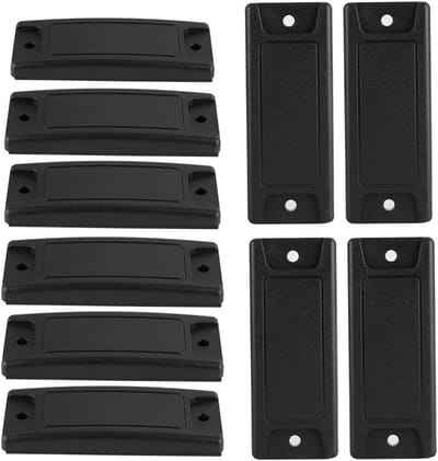 10 Stuks UHF RFID Anti-Metaal ABS Hard Tag Strip voor Beveiliging en Opladen - 860~960 MHz Frequentie