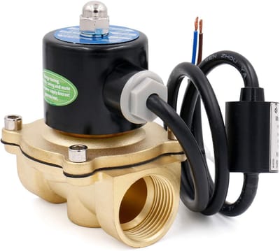 Dailygoods - Solenoïde Ventiel - 1 inch - Waterafsluiter - Directe Actie - Normaal Gesloten - 220V - Geschikt voor Diverse Toepassingen