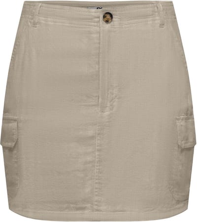 ONLY - ONLMALFY-CARO LINEN SHORT SKIRT PNT - Dames - Rokken
