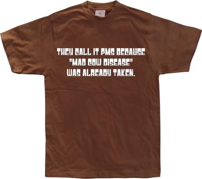 Hybris Ze noemen het PMS bij ' It ' omdat... Brown