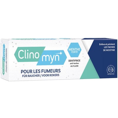 Clinomyn Tandpasta A/vlek Rokers 75ml