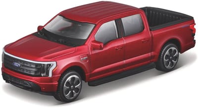 Bburago Ford F-150 - Modelauto - Schaal 1:43 - Rood Metalic